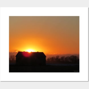 Countryside Sunset - Southwestern Ontario No.1 Posters and Art